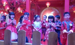 Perayaan Imlek dan Valentine TK Santa Aurelia