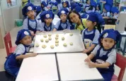 Kegiatan Membuat Donat Bersama Bogakids