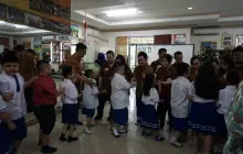 Kunjungan ke Sekolah Anakanak Down Shindrom