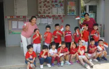 K1 Class  Independence Day Celeberation at St Aurelia